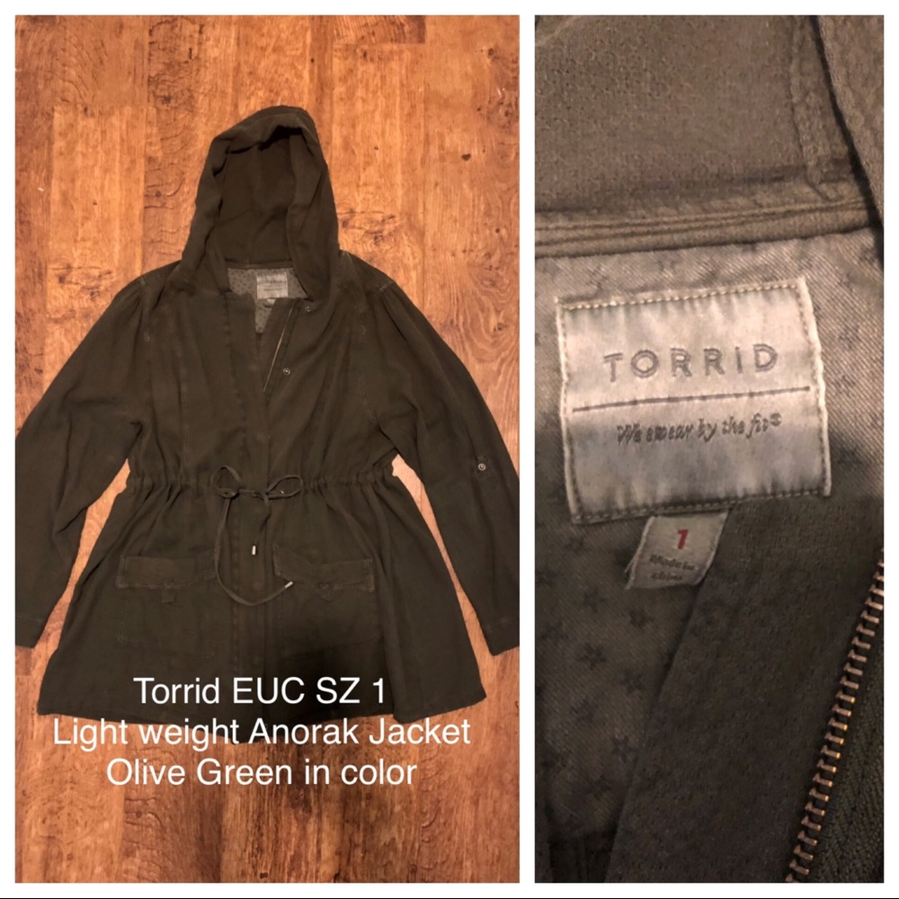 Torrid Anorak Jacket